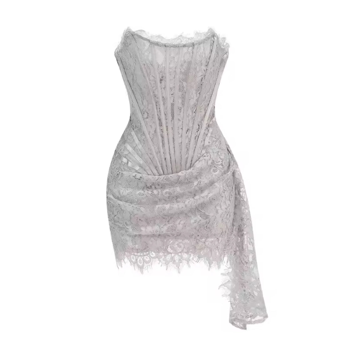 Angel Baby - Mini Lace Corset Dress