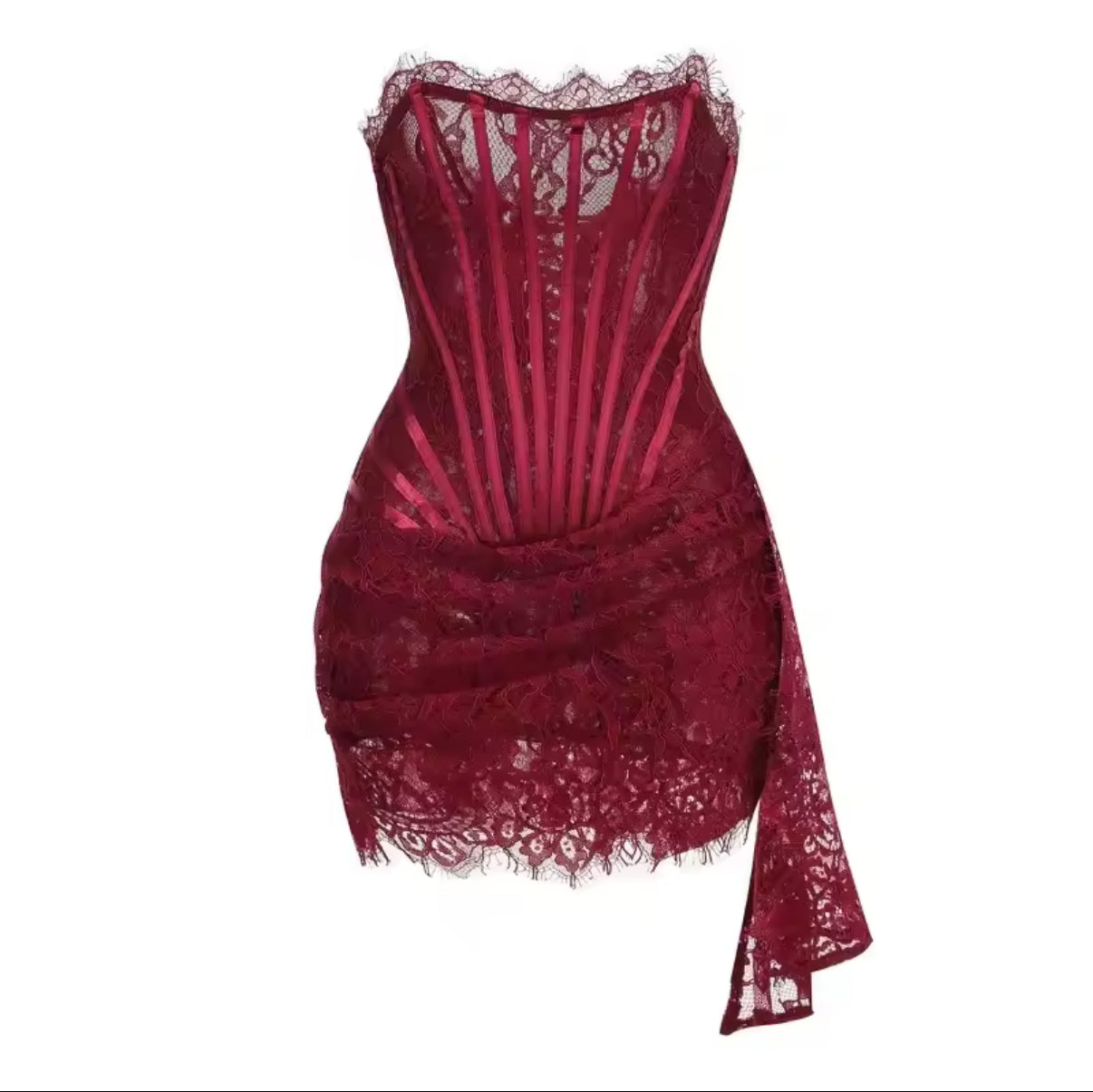 Angel Baby - Mini Lace Corset Dress
