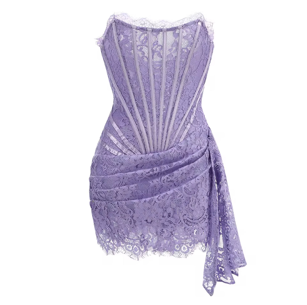 Angel Baby - Mini Lace Corset Dress